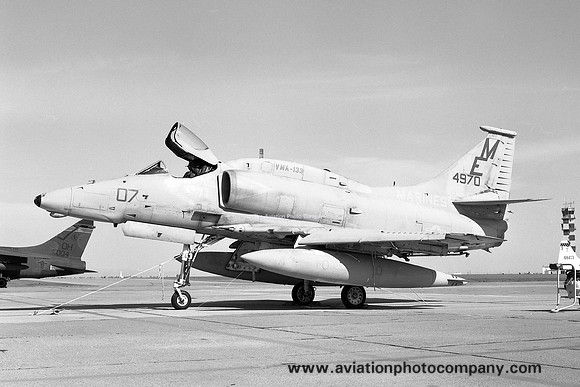 US Marines VMA-133 Douglas A-4F Skyhawk 154970/ME-07 (1985)