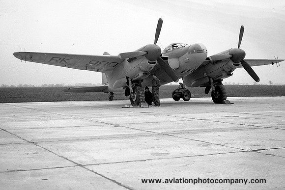 RAF 29 Squadron De Havilland Mosquito NF.36 RK980/E