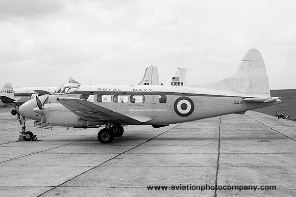 Royal Navy De Havilland Sea Devon C.20 XJ319 (1968)