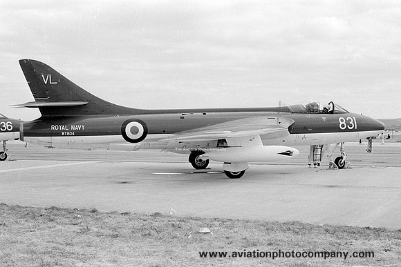 Royal Navy FRADU Hawker Hunter GA.11 WT804/831 (1976)