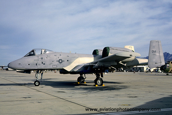 USAF 355 TFW Fairchild A-10A 75-0282/DM