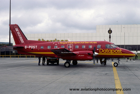 Air Ecosse Datapost Embraer Bandeirante G-POST (1984)