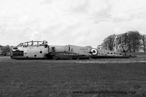 RAF 500 Squadron Gloster Meteor F.8 WH513 (1953)