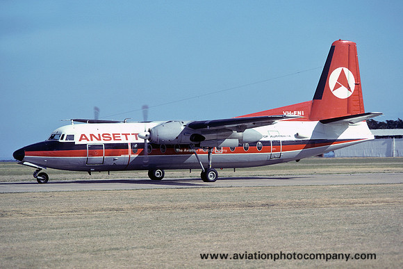Ansett Fokker F-27-200 Friendship VH-FNI (1977)