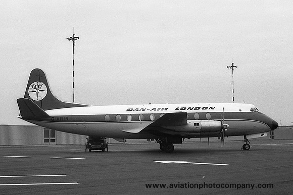 Dan Air London Vickers Viscount 708 G-ARIR
