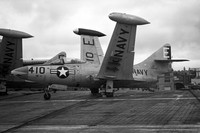 US Navy Grumman F9F-5 Panther 125620/E410 on USS Antietam (1953)