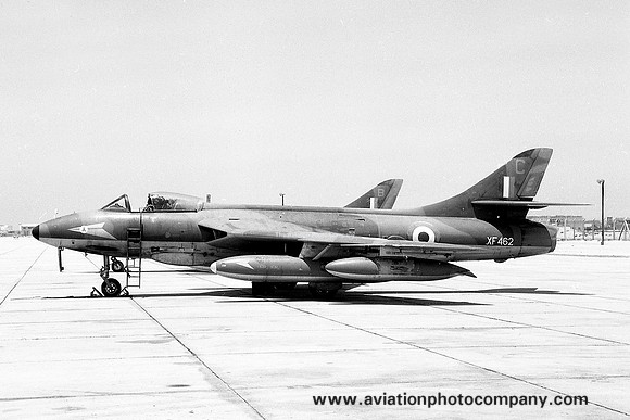 RAF 208 Squadron Hawker Hunter FGA.9 XF462/E (1966)