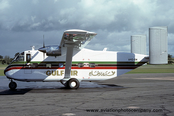 Gulf Air Short Skyvan A4O-SM (1978)