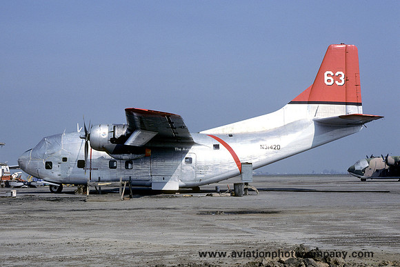 TBM Inc Fairchild C-123K Provider N3142D (1985)