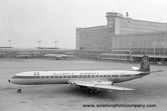 Olympic Airways (leased from BEA) De Havilland Comet 4B G-ARJL