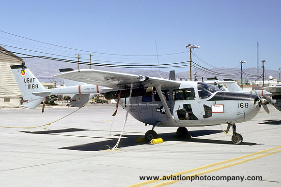USAF 601 TCW 27 TASS Cessna O-2A 68-11168 (1979)