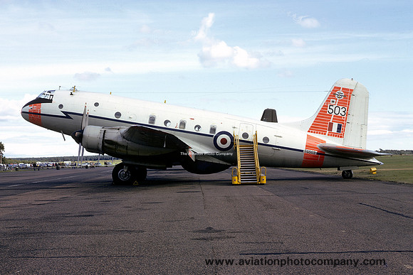 RAF 230 OCU Strike Command Bombing School Handley Page Hastings T.5 TG503 (1974)
