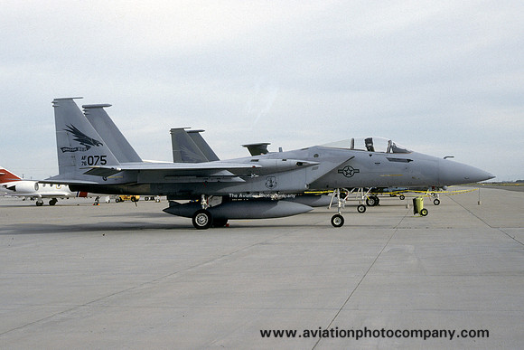 USAF Oregon ANG 123 FS McDonnell Douglas F-15A Eagle 76-0075 (1993)