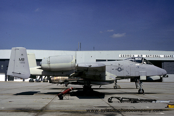 USAF 354 TFW Fairchild A-10A Thunderbolt 76-0550/MB (1979)