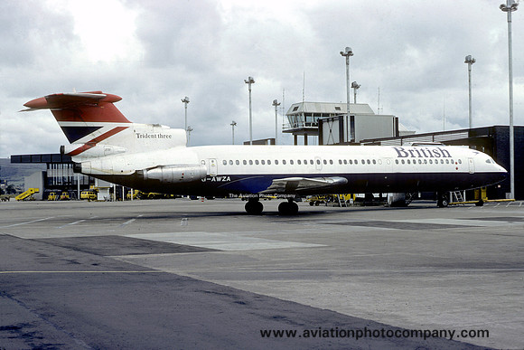 British Airways De Havilland Trident G-AWZA (1981)