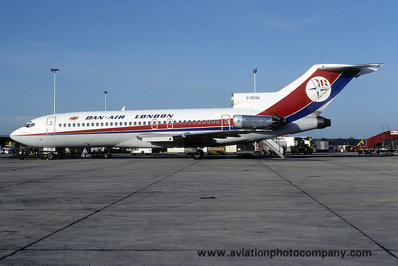 Dan Air London Boeing 727-46 G-BCDA (1982)