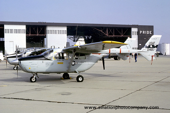 USAF California ANG 196 TASS Cessna O-2A Skymaster 72-1465 (1979)
