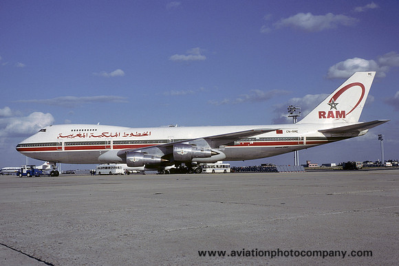 Royal Air Maroc Boeing 747-2B6B(M) CN-RME (1979)