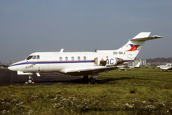 Hawker Siddeley HS.125-1B-522 OO-SKJ (1979)