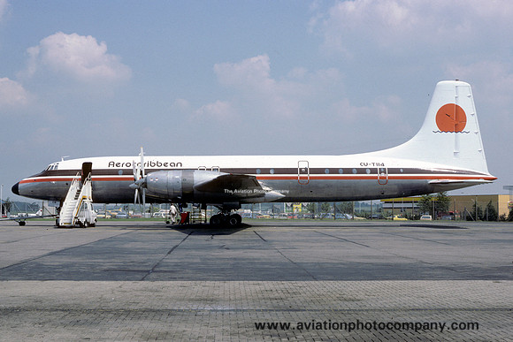 Aerocaribbean Bristol Britannia CU-T114 (1984)