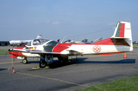 Portuguese Air Force Esq 102 Cessna T-37C 2406 at IAT Fairford (1987)