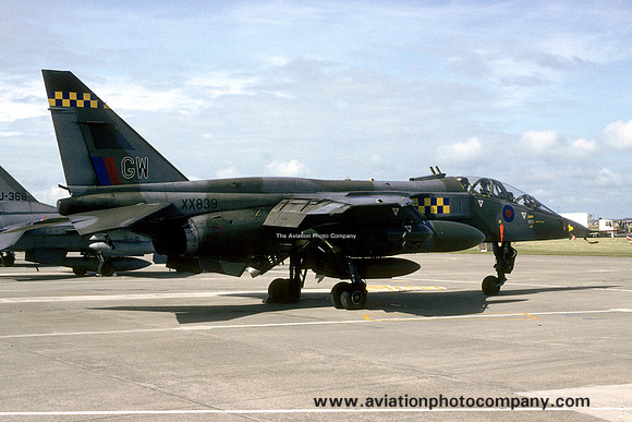 RAF 54 Squadron Sepecat Jaguar T.2 XX839/GW (1994)