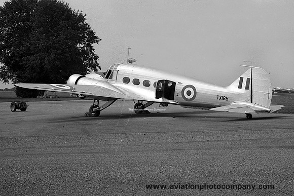 RAF 31 Squadron Avro Anson C.19 TX185