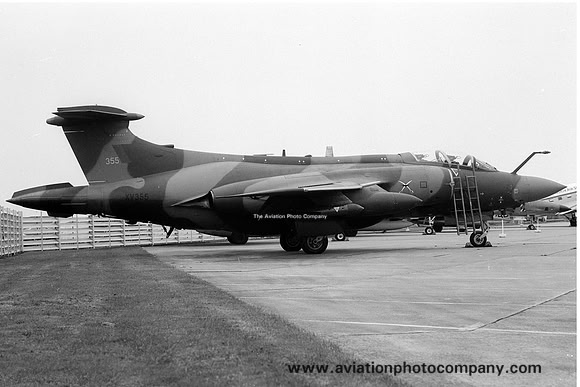 RAF 237 OCU Blackburn Buccaneer S.2 XV355 (1981)