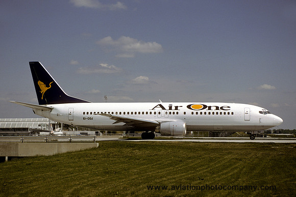 Air One Boeing 737-300 EI-COJ at Munich (1998)