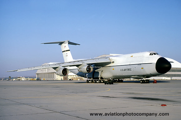 USAF 60 MAW Lockheed C-5A Galaxy 69-0011 at the Edwards AFB Open House (1980)