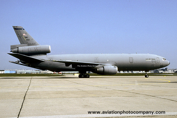 USAF 305/514 AMW Douglas KC-10A 87-0124 at Rhein Main (1999)