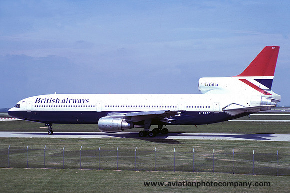 British Airways Lockheed Tristar 100 G-BBAF