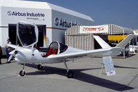 Robin ATL F-WFNR at the Paris Air Show (1985)