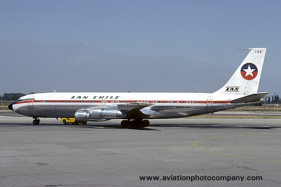 LAN Chile Boeing 707-330B CC-CCG (1977)