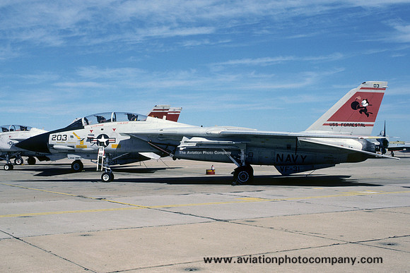 US Navy VF-31 Grumman F-14A Tomcat 161860/AE-203 (1985)