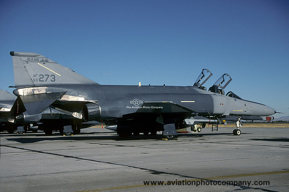 USAF Idaho ANG 190 FS McDonnell F-4G Phantom 69-0273 (1994)
