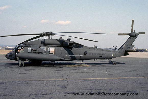 US Army H/3 Avn Sikorsky UH-60A Blackhawk 88-26056 at Rhein Main (1992)