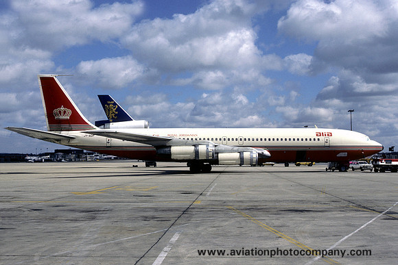 Alia Royal Jordanian Airlines Boeing 707-3D3C JY-ADP (1985)
