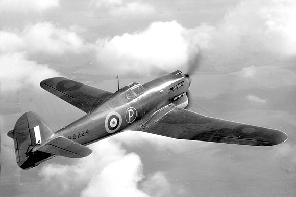 RAF Hawker Tornado Prototype P5524 Air to Air