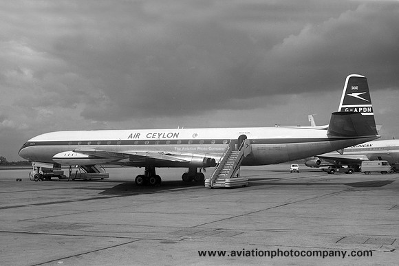 BOAC/Air Ceylon De Havilland Comet 4 G-APDN