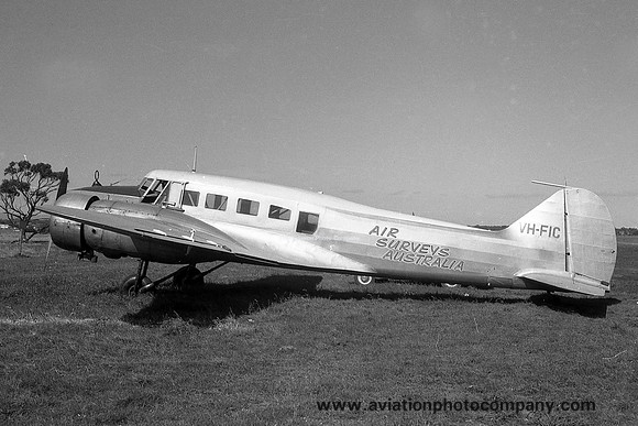 Air Surveys Australia Avro Anson VH-FIC