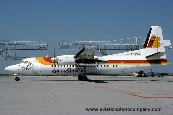 Air Nostrum/Iberia Regional Fokker 50 EC-GKV (1998)