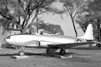 USAF Lockheed F-80A 45-8683 displayed at Langley AFB (1959)