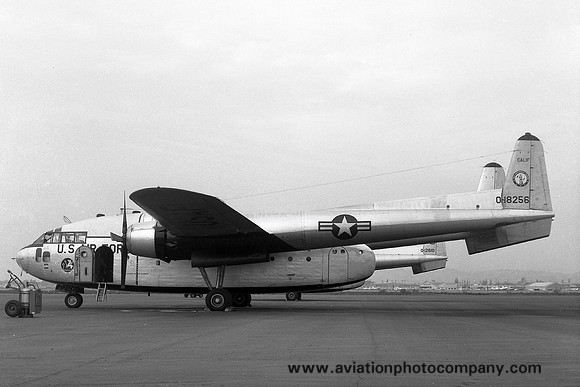 USAF California ANG 129 ACS Fairchild C-119C Flying Boxcar 51-8256