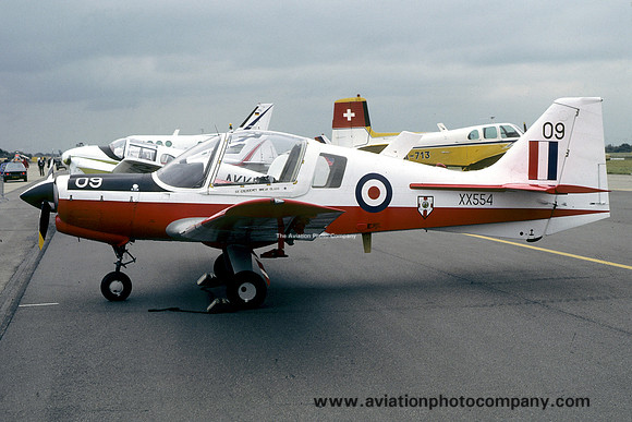 RAF London UAS SAL Bulldog T.1 XX554/09 (1986)