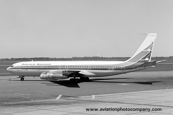 Aerolineas Argentinas Boeing 707-300C LV-LGP (1975)