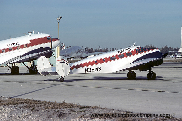 Marian Airlines Beech D18S N38MS (1977)