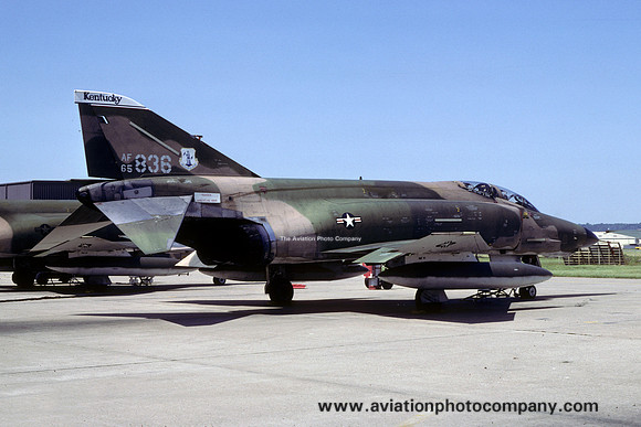 USAF Kentucky ANG 165 TRS McDonnell RF-4C Phantom 65-0836 (1980)