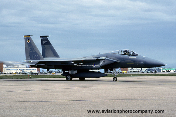 USAF 33 FW 59 FS McDonnell Douglas F-15C Eagle 86-0169/EG (1992)