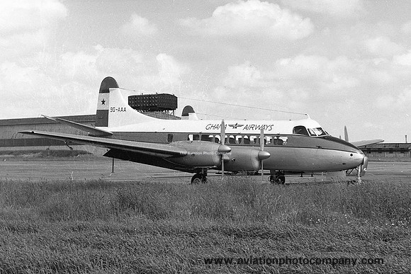 Ghana Airways De Havilland Heron 2D 9G-AAA (1962)